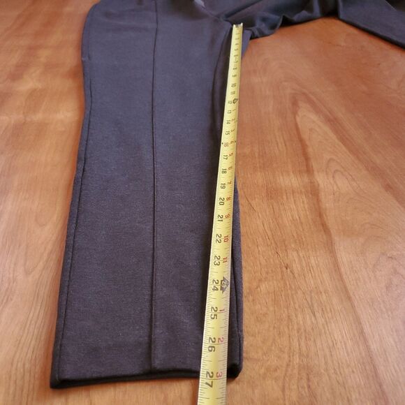 NWT J Jill Ponte Leggings XL Espresso Heather Pull on Pants Knit Stretch 233791 - Picture 7 of 11